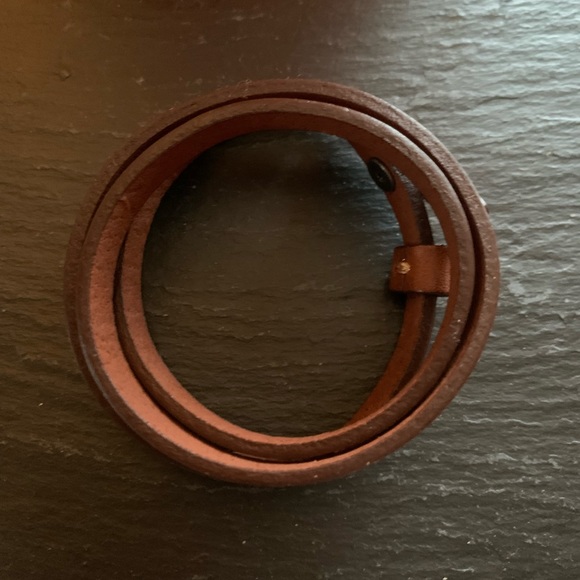 Faux Leather Wrap Bracelet. - Picture 5 of 7